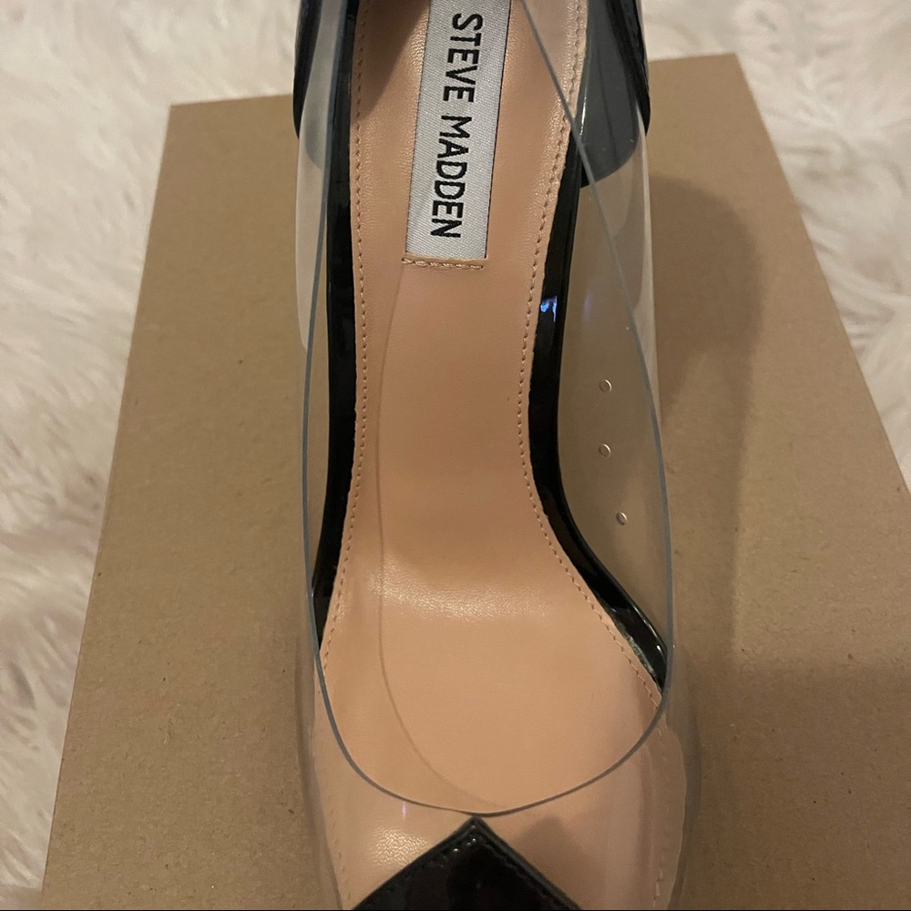 Black Patent high heel shoes